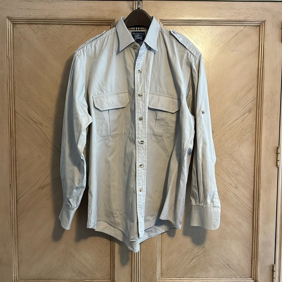 Men’s Vintage Burberry Long Sleeve - Large - Picture 1 of 3
